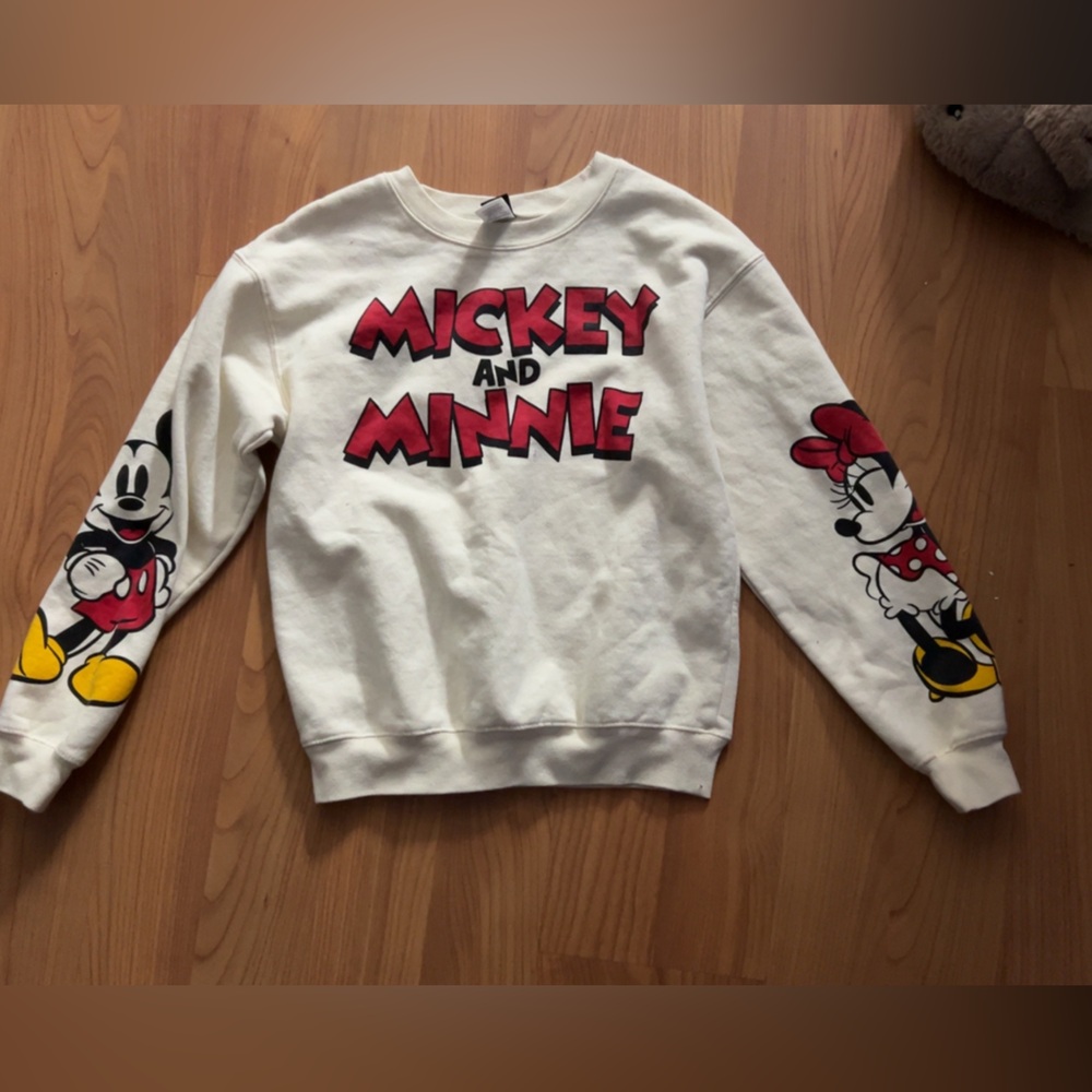 Disney Mickey and Minnie Kids Sweatshirt